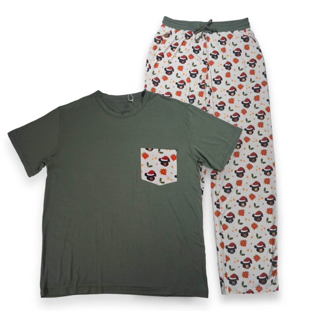 Beary Christmas Men's Pajama Set - Jungle Jams