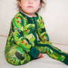 Red-Eyed Tree Frog Baby Zip Pajamas